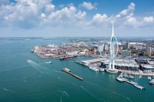 Portsmouth Aerial Drone Photograph