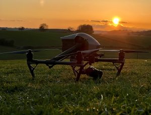 Inspire 2 Drone at sunset